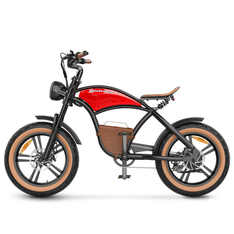 Load image into Gallery viewer, Hidoes® B10 1000W Electric Bike, Fat Tire Cruiser Electric Bike, 48V 13Ah Battery, Long Range 40 Miles