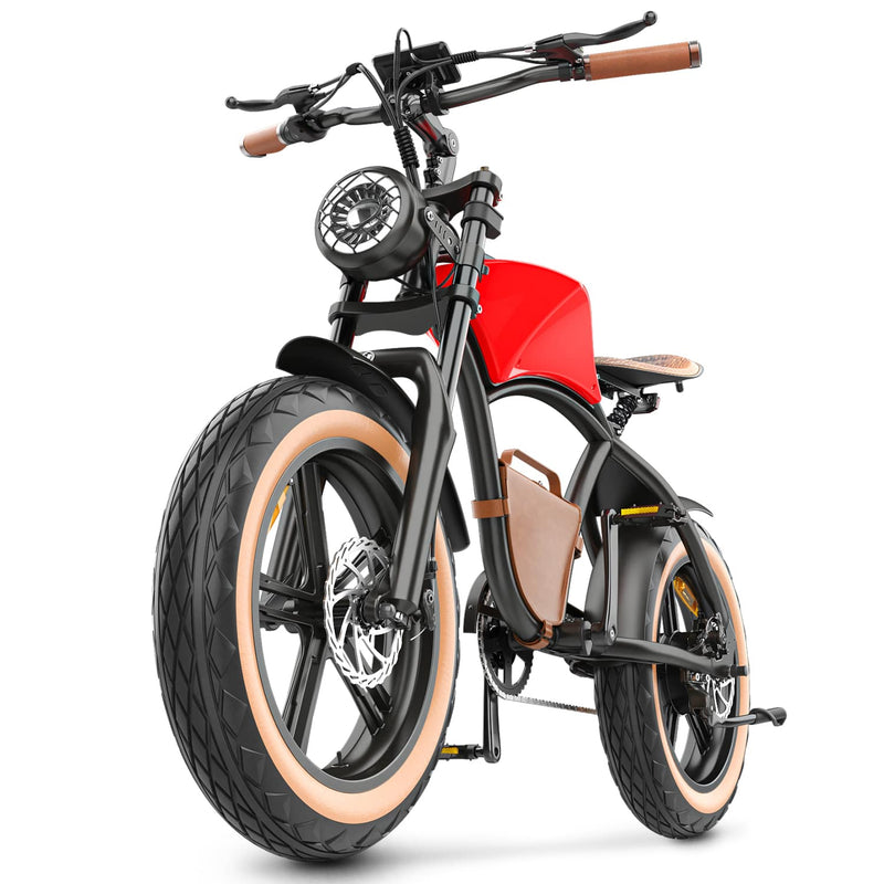 Load image into Gallery viewer, Hidoes® B10 1000W Electric Bike, Fat Tire Cruiser Electric Bike, 48V 13Ah Battery, Long Range 40 Miles