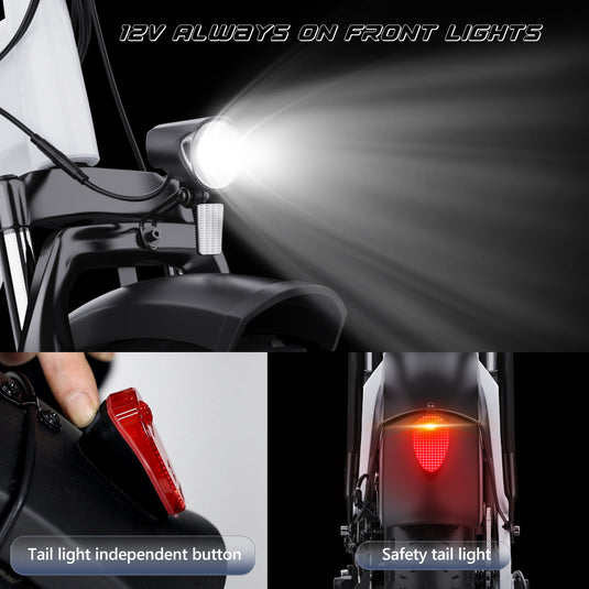 Phare et feu stop lumineux : visibilité et sécurité améliorées
