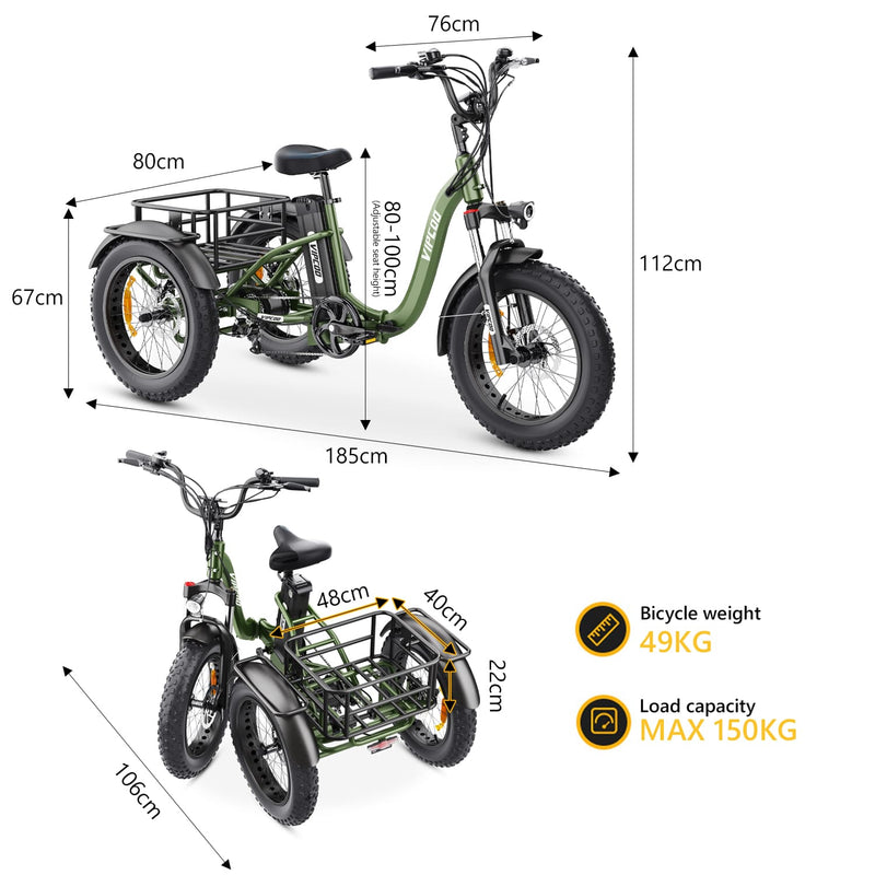 Chargez l'image dans la visionneuse de la galerie, Tricycle électrique Hidoes ET1