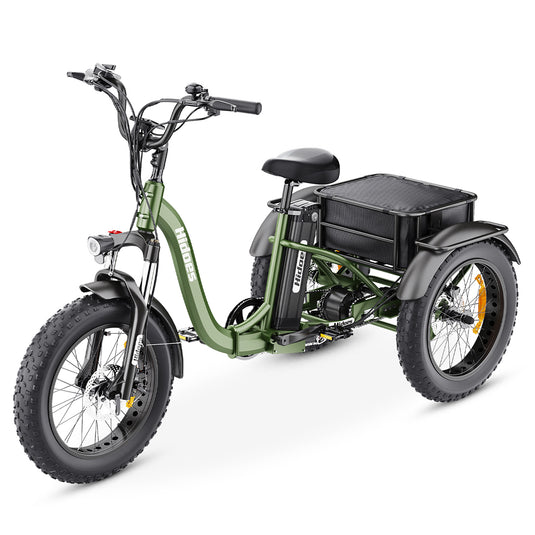 Hidoes ET1 electric tricycle, 3 wheels electric bike for adults