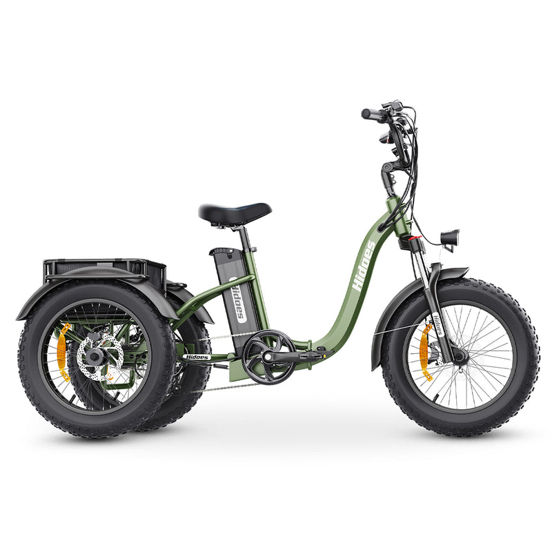 Chargez l&#39;image dans la visionneuse de la galerie, Hidoes ET1 electric tricycle, 3 wheels electric bike for adults
