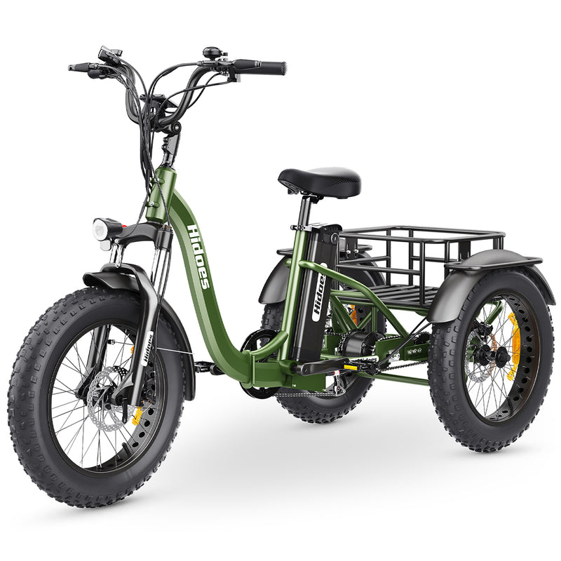 Load image into Gallery viewer, Hidoes ET1 electric tricycle, 3 wheels electric bike for adults
