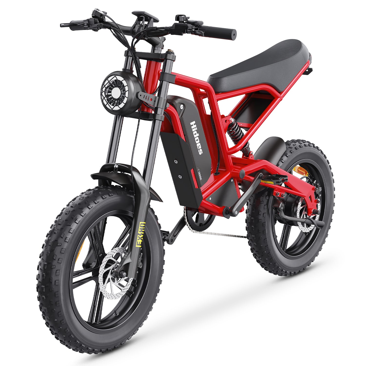 Hidoes® B6 1200W Elektro-Fatbike, 20