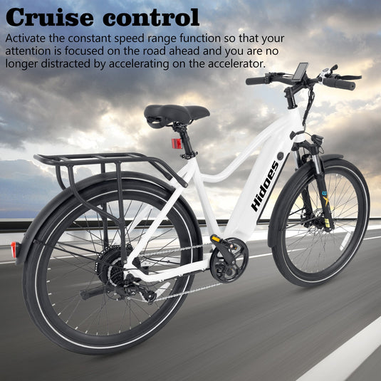 Hidoes BN1 electric bike for commuting with cruise control
