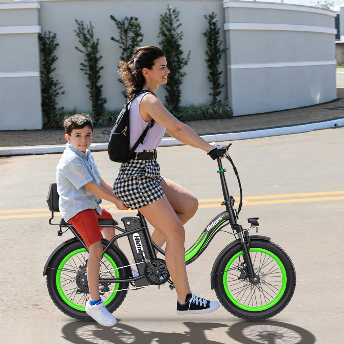 Hidoes C1 electric bike with passenger seat