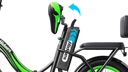 Electric Bike with Battery Removeable