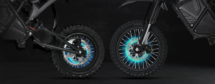 Powerful Hydraulic Disc Brakes