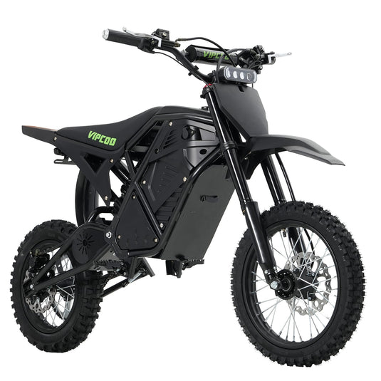 VIPCOO H3 Electric Dirt Bikes - 39 Mph Fast Speed