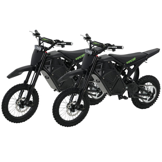 VIPCOO H3 Electric Dirt Bikes - 39 Mph Fast Speed
